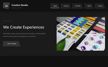Graphite Creative: Yammbo Web template preview