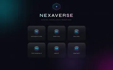 Nexaverse: Yammbo Web template preview